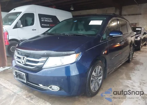 2014 Honda Odyssey Touring/Touring Elite из США, поврежденный, VIN 5FNRL5H95EB084386